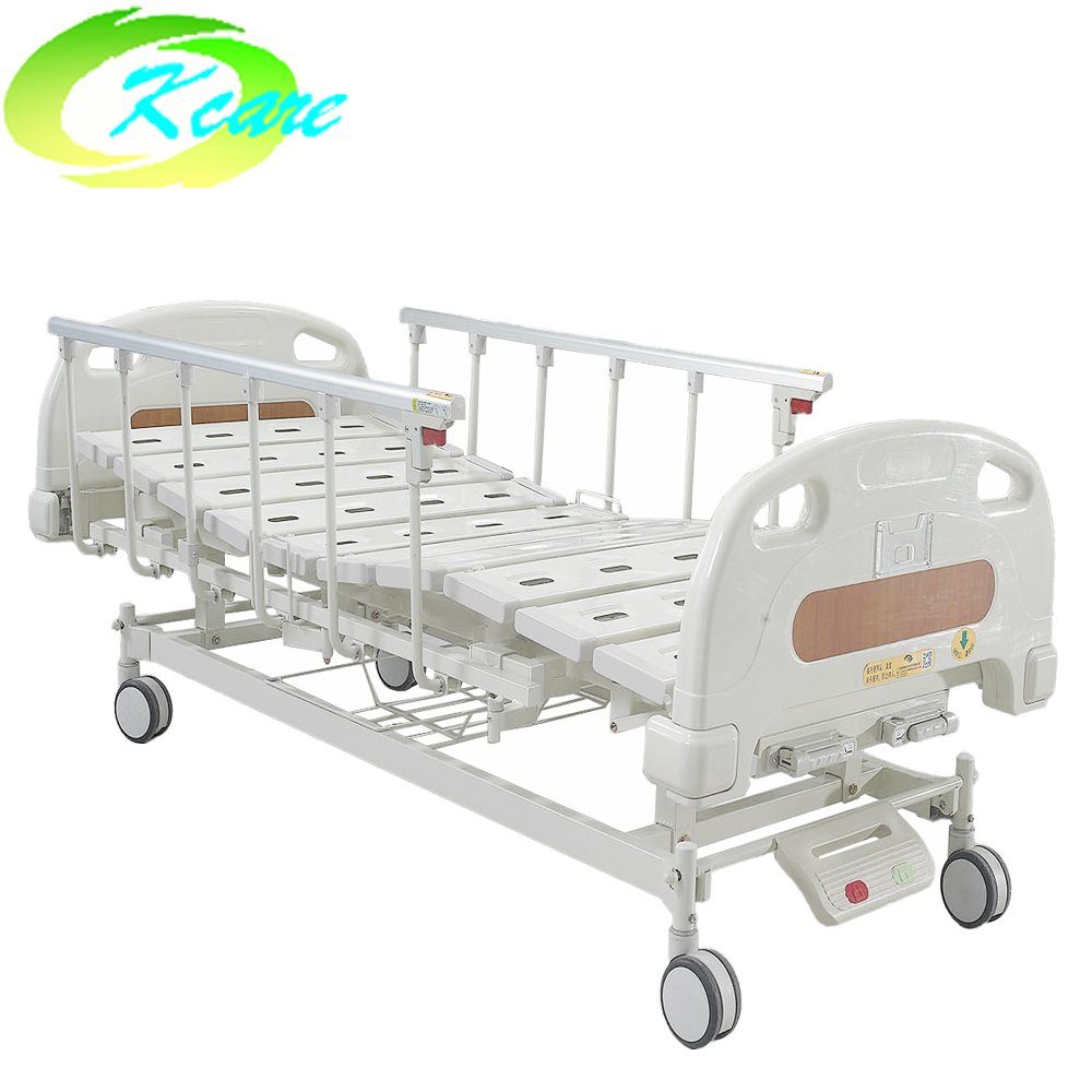 Kangshen Medical Double Functions Manual Medical Bed for Hospital with 125mm Castors KS-S207yh Manual Hospital Bed image93