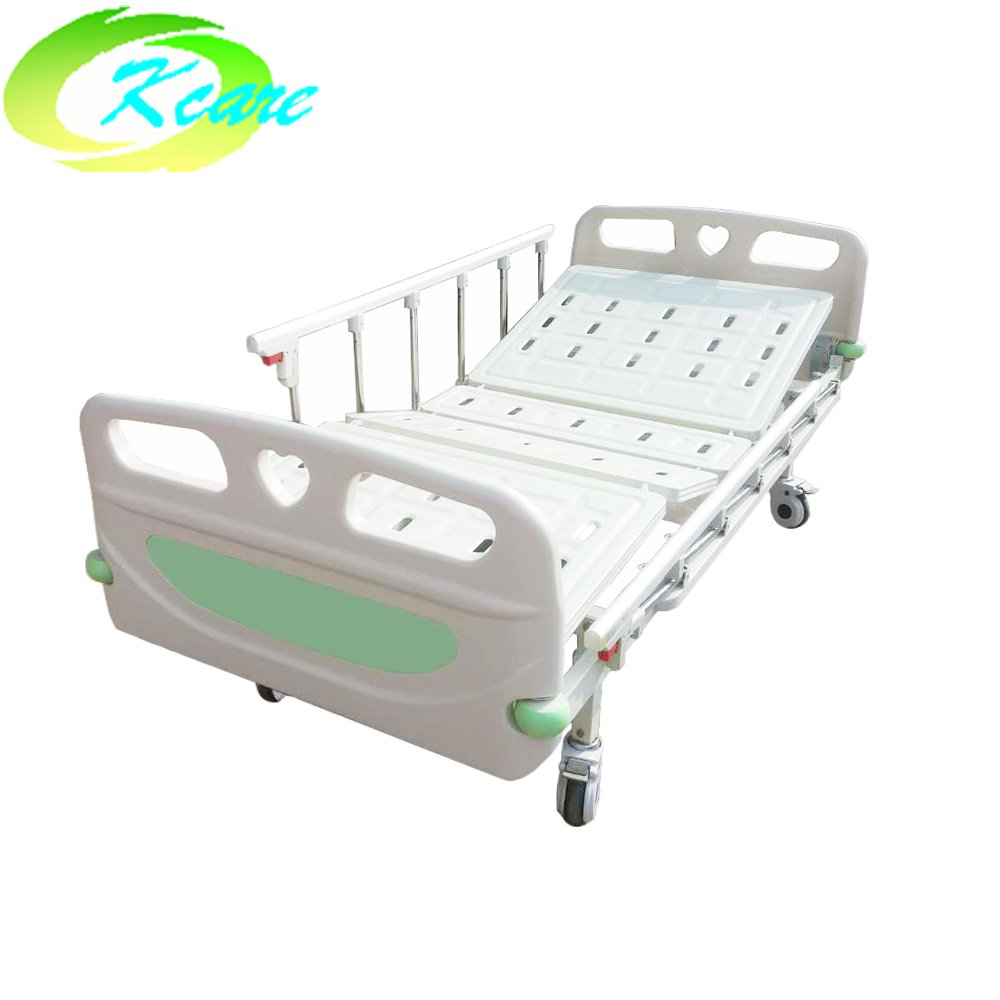 Kangshen Medical Backrest Adjustable Double Crank Youth Manual Hospital Bed KS-332c Manual Hospital Bed image90