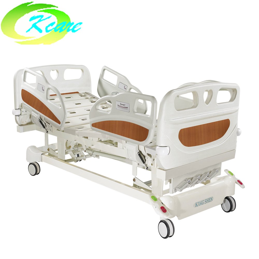 Kangshen Medical Four Cranks Manual Medical Hospital Bed with 5 Functions KS-S502yh Manual Hospital Bed image84