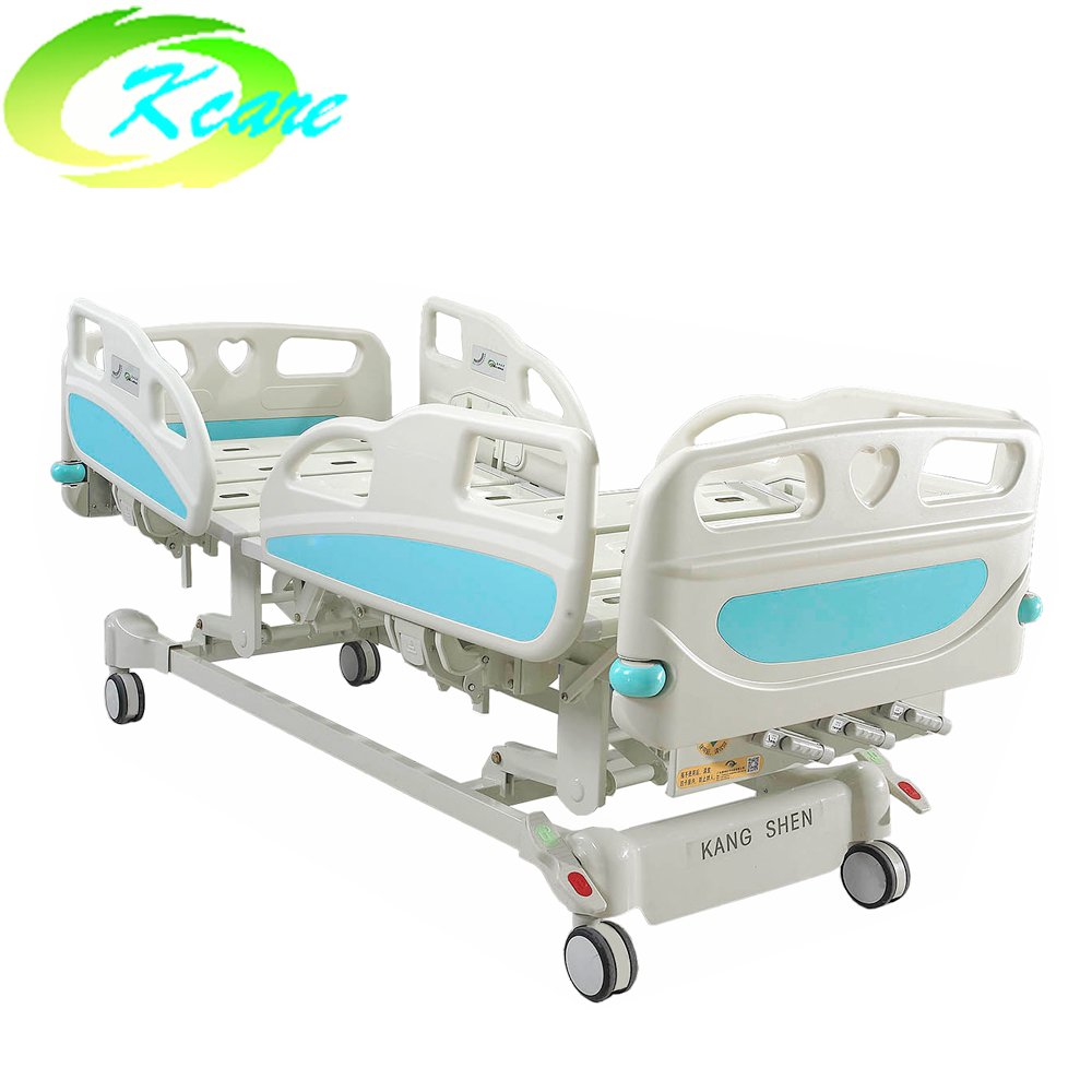 Kangshen Medical Adjustable Height Hand Operated Manual Hospital Bed with 3 Functions KS-S303yh Manual Hospital Bed image77