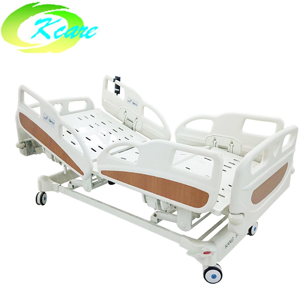 Kangshen Medical Adjustable Linak Motor Three Function Electric Medical Rotating Hospital Bed with PP Guardrail GS-828(a) Electric Hospital Bed image63
