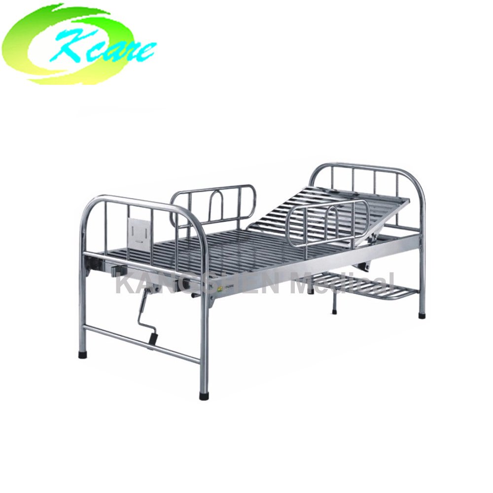 Kangshen Medical S.S. adjustable single crank manual hospital bed with KS-213 S.S. Hospital Bed image29