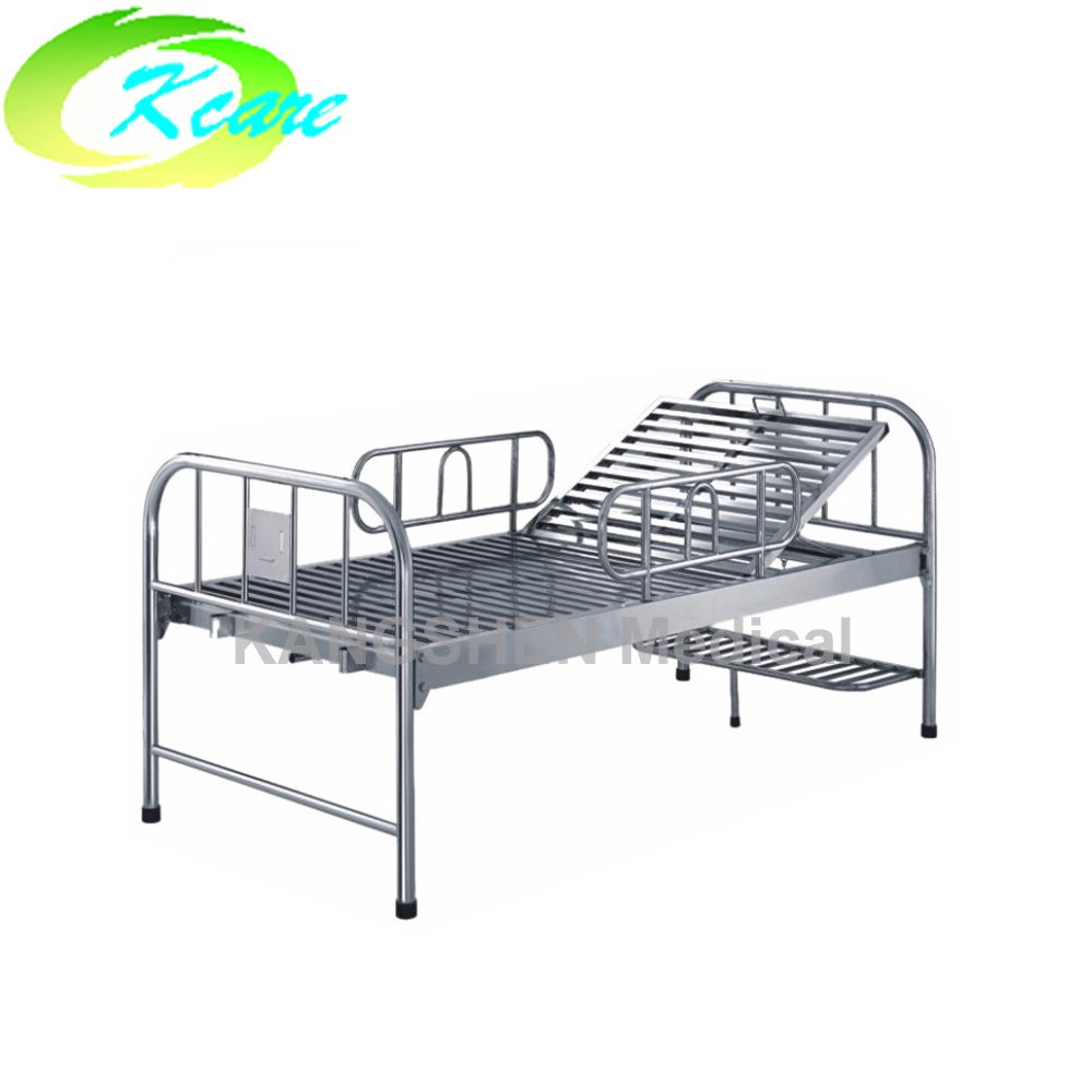 Kangshen Medical S.S. adjustable single crank manual hospital bed with KS-213 S.S. Hospital Bed image29