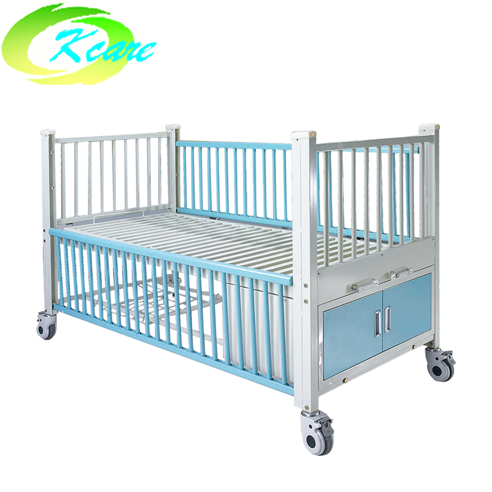 Kangshen Medical Two-function manual hospital children bed with 2 crank KS-S205et Hospital Beds for Children image13